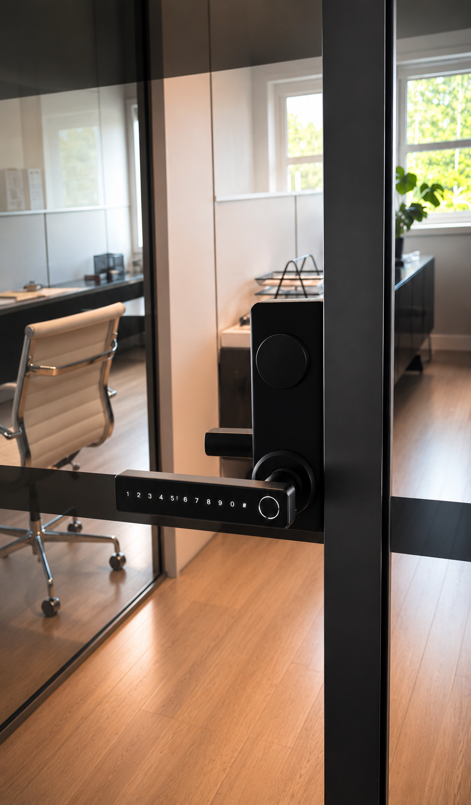 Solvotix S25 smart handle for CreoNordic doors